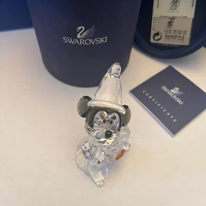 Sorcerer Mickey Small Swarovski Crystal Showcase Collection Retired #955427